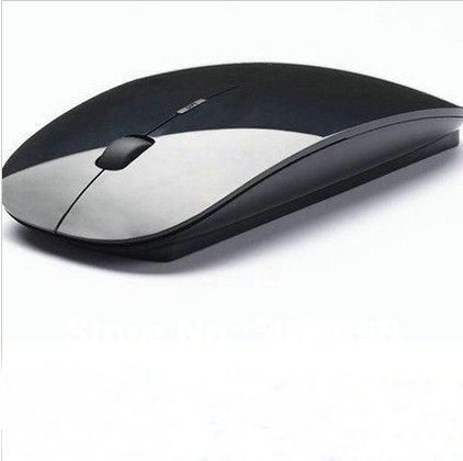 Mouse Sem Fio Fino E Super Elegante Com Adaptador Wirelles